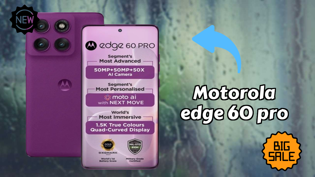 Motorola Edge 60 Pro at ₹26,347 - Should You Buy Now?
