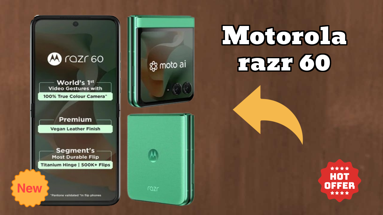 Motorola Razr 60 at ₹44,999 - Best Features Highlighted