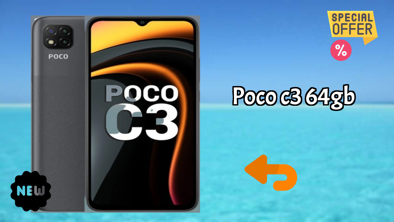 POCO C3 64GB Display Analysis: 6.53 Inches (16.59 Cm) Screen