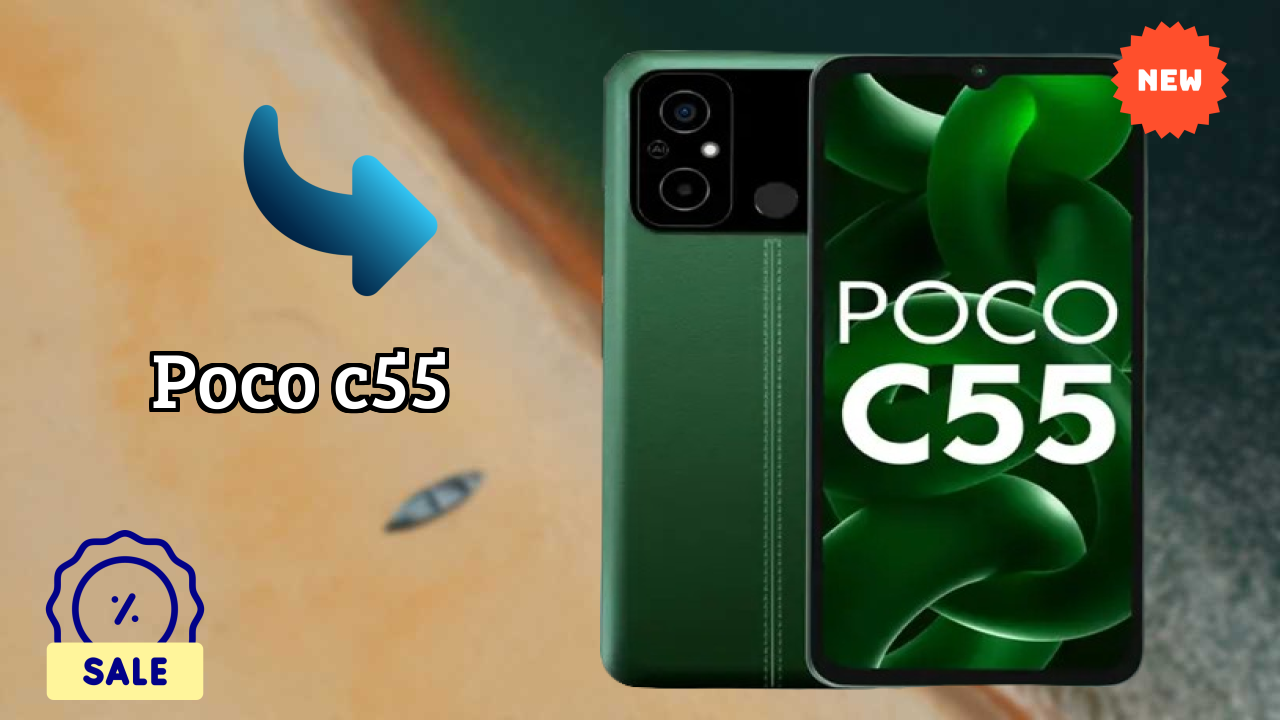 POCO C55 at ₹9,490 - Best Deal Available Now