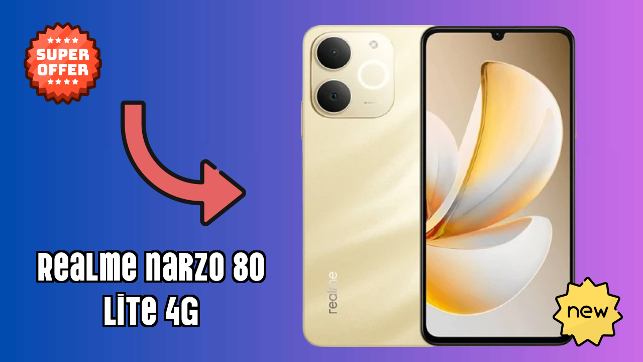 Realme Narzo 80 Lite 4G Display Review: 6.74 Inches (17.12 Cm) Screen Size