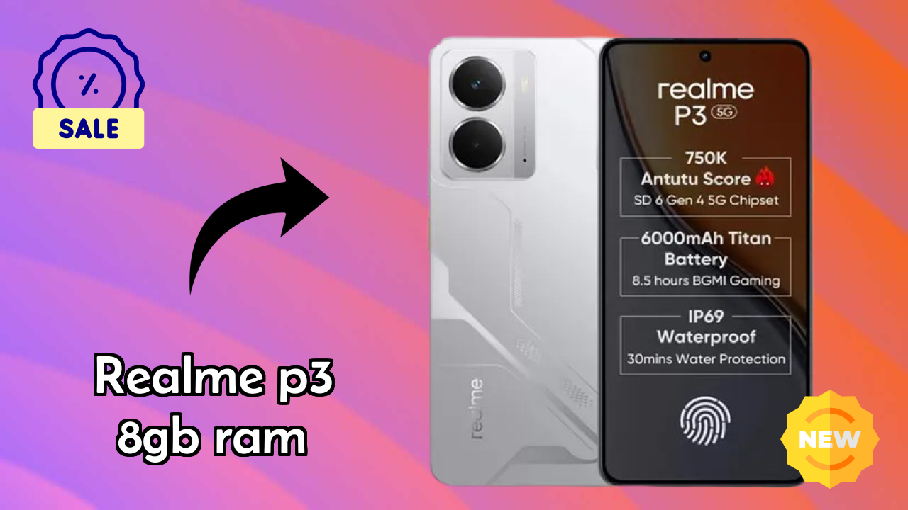 Realme P3 8GB RAM Performance: Snapdragon 6 Gen 4 Speed Review