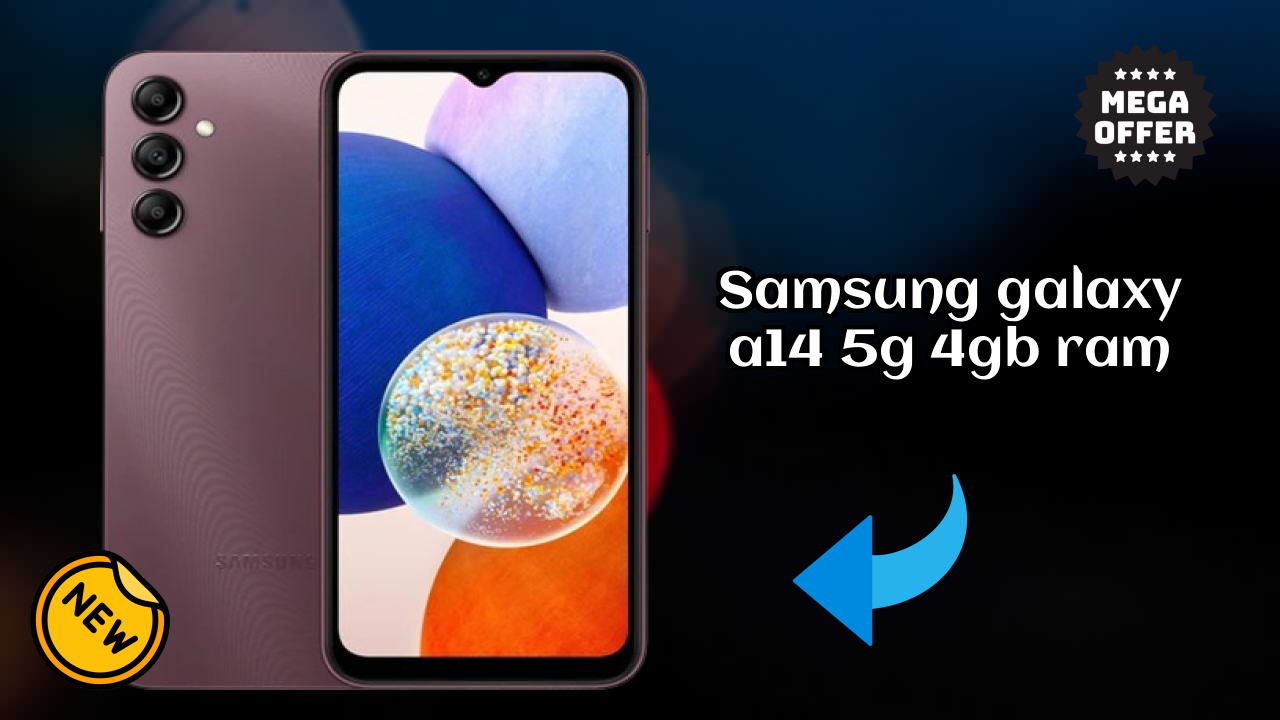 Samsung Galaxy A14 5G 4GB RAM Performance: 4 GB RAM Gaming Check