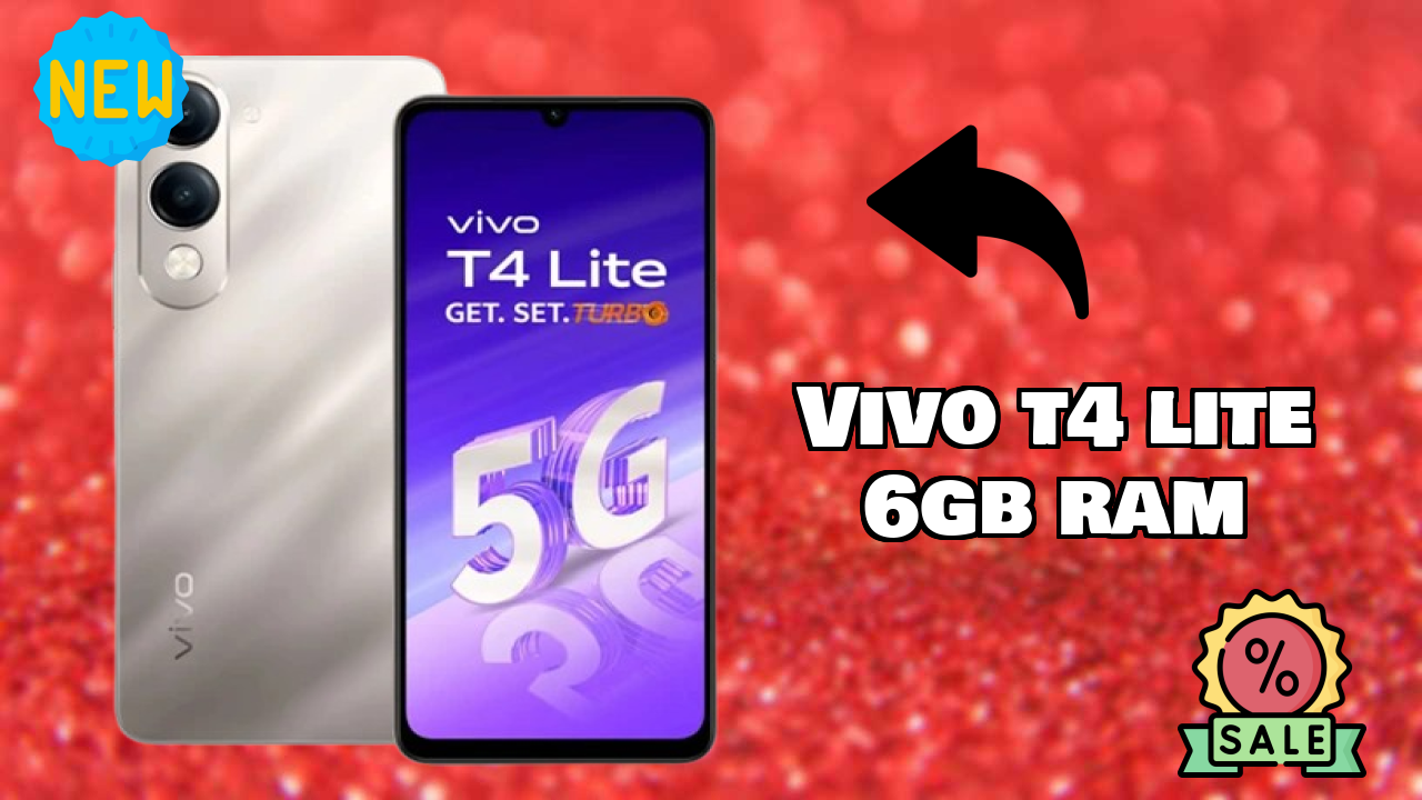 Vivo T4 Lite 6GB RAM Performance: 6 GB RAM Gaming Tested
